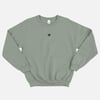 Tiny Embroidered Bumble Bee Sweatshirt (Unisex)