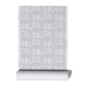 Soleil Reverse Dove Wallpaper