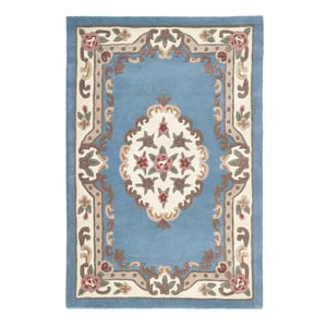 Shensi Aubusson Rug in Blue - 150x240cm