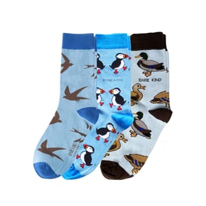 Beautiful Blue Birds Bundle of 3 | UK Adult 7-11