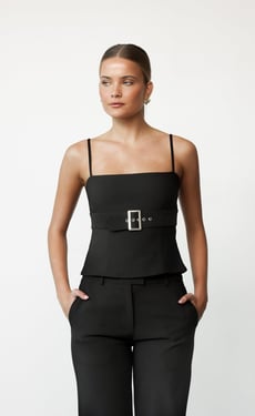Terese Top (Black) - US 0