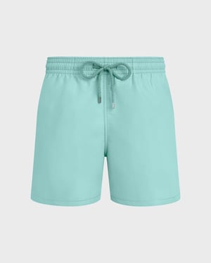 Vilebrequin - Men Swim Shorts Solid - Swimwear - Moorea - Green - Size XXXL