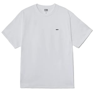 Obey Icon Stencil Flame White
