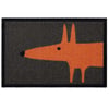 Mr Fox Orange Outdoor Doormat - 50x75cm