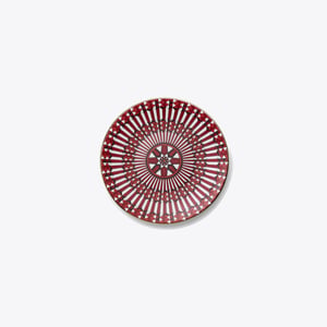 Arcadia Red Bread Plate - Red | Baccarat