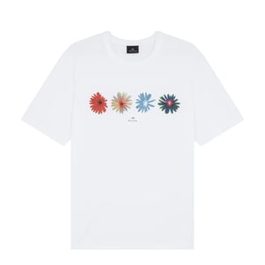 Paul Smith Flowers T-Shirt White