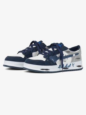 Thesupermade Graffiti Skate Sneakers - 1622 - Blue / 39