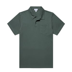 Sunspel S/S Riviera Polo Dark Green