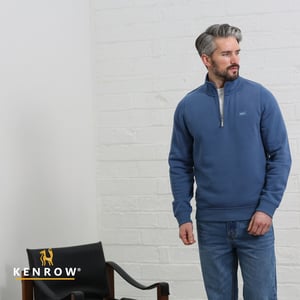 Kenrow Damon Half Zip Denim B2B