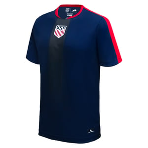 Youth U.S. Soccer Crest Navy Gameday Shirt / XL