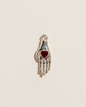 Heart in Hand Charm