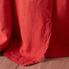 Paprika 100% Linen Loop Top Curtain (Single)