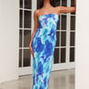 Keep Moving Forward Maxi Dress Blue