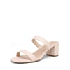 DREAM PAIRS Two Strap Chunky Heel Sandals