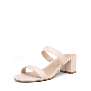 DREAM PAIRS Two Strap Chunky Heel Sandals