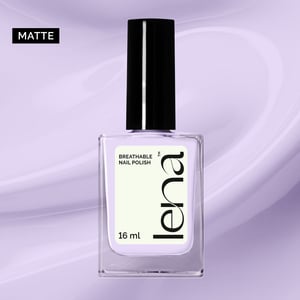 LENA Matte Breathable & Water-Permeable Halal Nail Polish - Beauty Fix - LE58