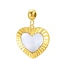 Shining Heart Pendant Gold