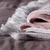 Ash Rose Sofia 100% Cotton Blanket