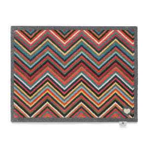 Chevron 1 Multicoloured Doormat - 65x85cm