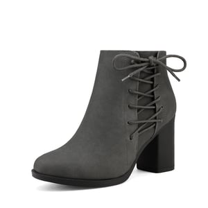 DREAM PAIRS Chicago Chunky Heel Ankle Booties