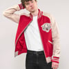 IMMORTAL Varsity Bomber Jacket - Red