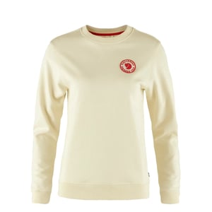 Fjallraven Womens 1960 Logo Badge Sweater Chalk White