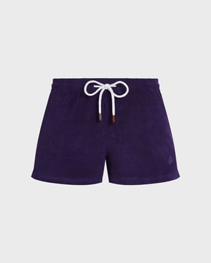 Vilebrequin - Women Terry Shorts Solid - Shorty - Liona - Purple - Size XL