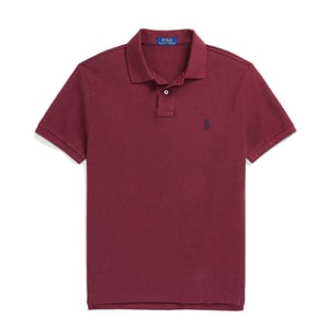 Polo Ralph Lauren The Iconic Mesh Polo Shirt Vintage Port Heather