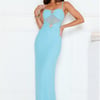 Oceanfront Escape Maxi Dress Blue