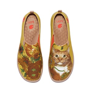Sunflowers and Cat Toledo I Women - 10.5