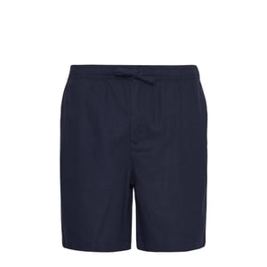 Barbour Cotton Linen Relaxed Short Navy