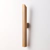 Andor IP54 up and down light in brass