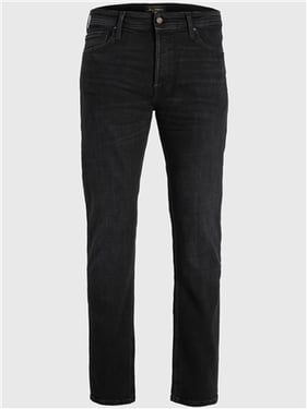 Jack & Jones Mike Original Tapered Jeans - Black / Black - 30L