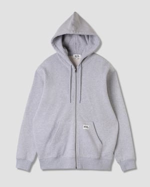 Patch Zip Hood (Grey Marl) - XXL