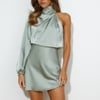 Meet Tonight Dress Sage