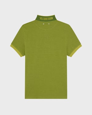 Vilebrequin - Men Organic Cotton Colour Changing Polo Shirt - Polo - Palatin - Green - Size XXXL