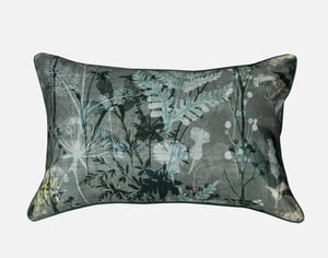 QE Home Thistledown Pillow Sham, Botanical, Green, Queen