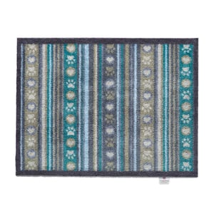 Pet 80 Paw Stripes Washable Doormat - 65x85cm