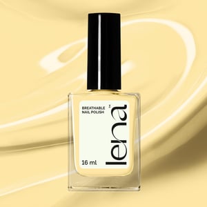 LENA Breathable & Water-Permeable Halal Nail Polish - Gold Bangles Only - LE348