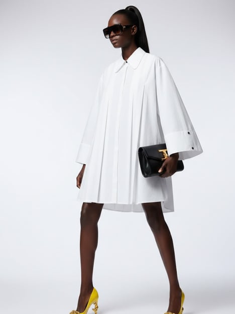 White Summer Dress New Collection Prêt-à-Porter BYMANYC New York