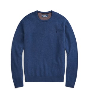 Polo Ralph Lauren Wool Crew Neck Knit Rustic Navy Heather