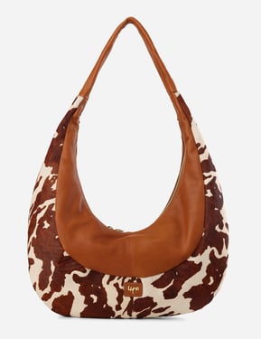 Hyna Arco Crossbody Bag (Tan) - Tan