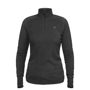 Fjallraven Womens Skare Microfleece Half Zip Dark Grey
