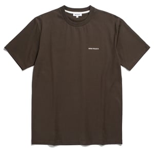 Norse Projects Johannes Logo T-Shirt Beech Green