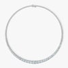Bold Riviera Diamond Necklace - 16 IN / 15.00 CT