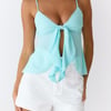 Tropical Sunshine Top Aqua
