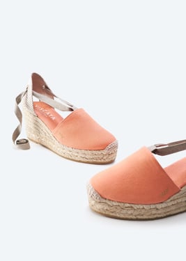 Bisbe Archive Canvas Espadrille Platform Wedges