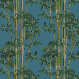 BAMBUSA Wallpaper - Azure