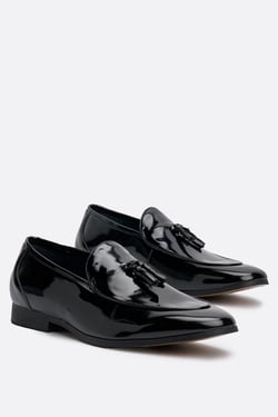 Walter Black Patent Loafer