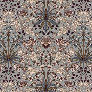 HYACINTH Wallpaper - Dove Grey